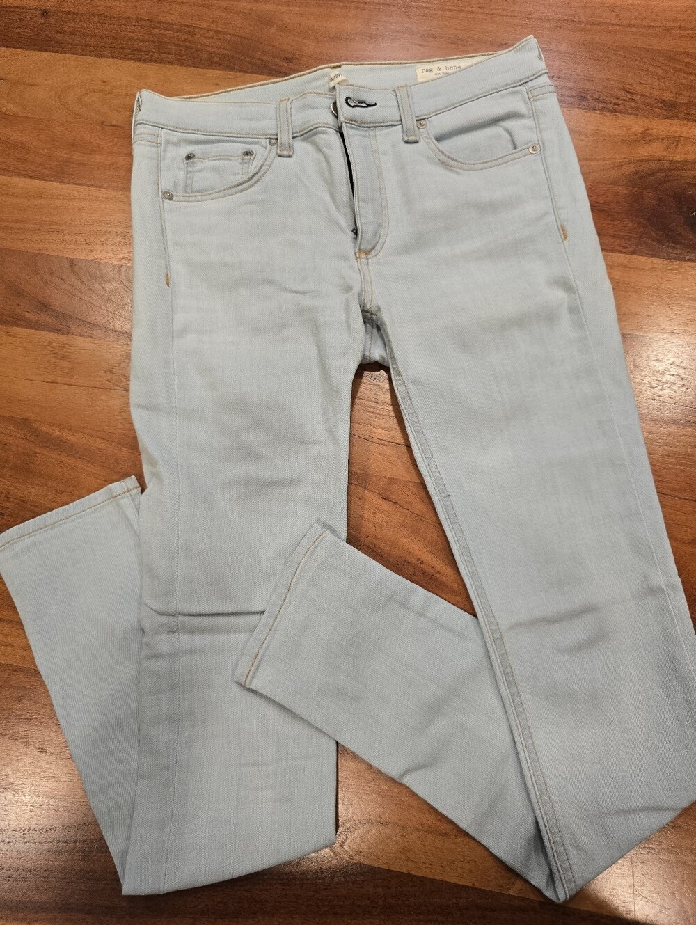 rag & bone Light Blue Skinny Jeans